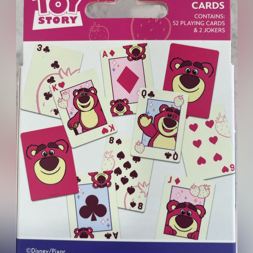 Toy Story Lotso Playing Cards in a Tin Case - Picture 3 of 5